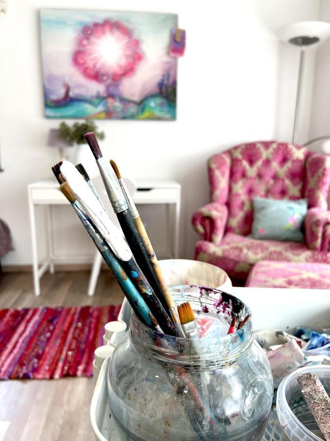 Schlafen Im Atelier - Einzigartiges Gaestezimmer Am Ammersee Daire Schondorf am Ammersee Dış mekan fotoğraf