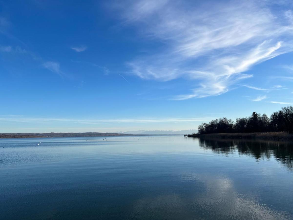Schlafen Im Atelier - Einzigartiges Gaestezimmer Am Ammersee Daire Schondorf am Ammersee Dış mekan fotoğraf