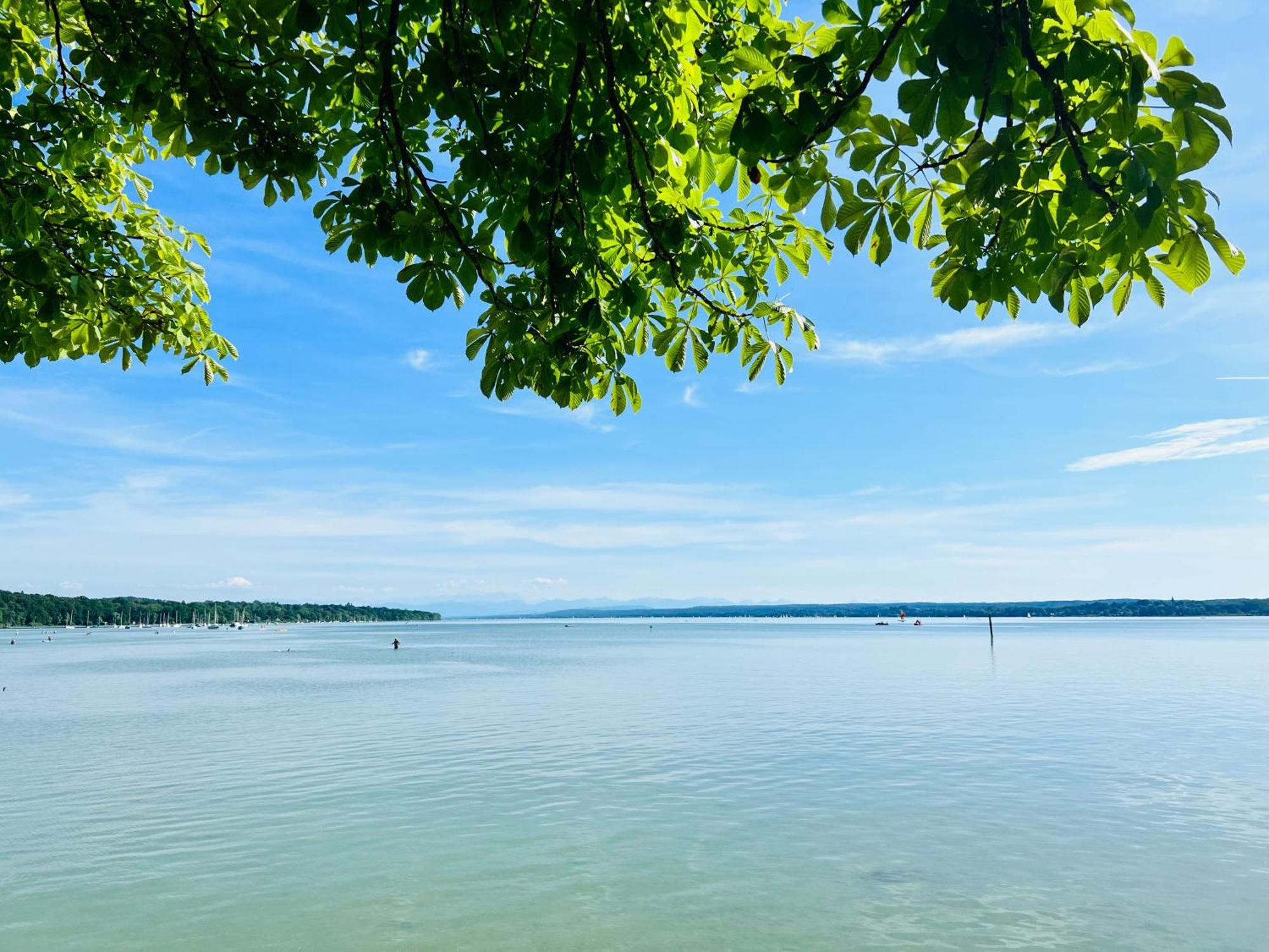 Schlafen Im Atelier - Einzigartiges Gaestezimmer Am Ammersee Daire Schondorf am Ammersee Dış mekan fotoğraf